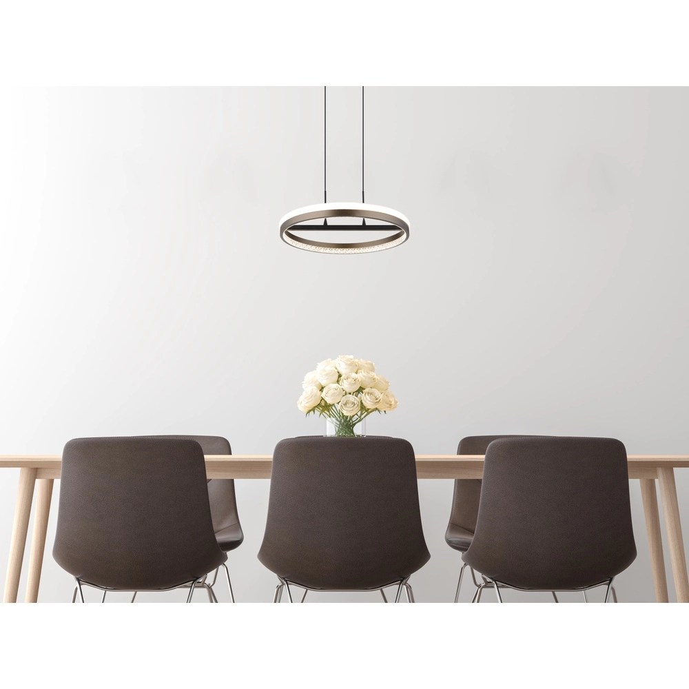 Design pendant lamp Della Black Globo 9007371471737