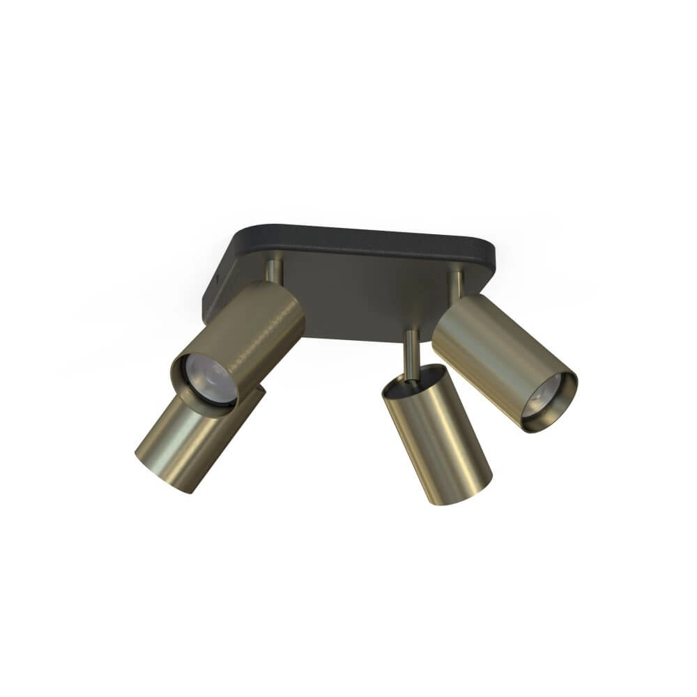 Square ceiling spotlight Eye 4-light