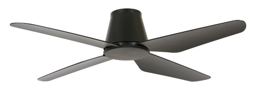 Ceiling fan without lamp Aria CTC Ø 122cm black IP55