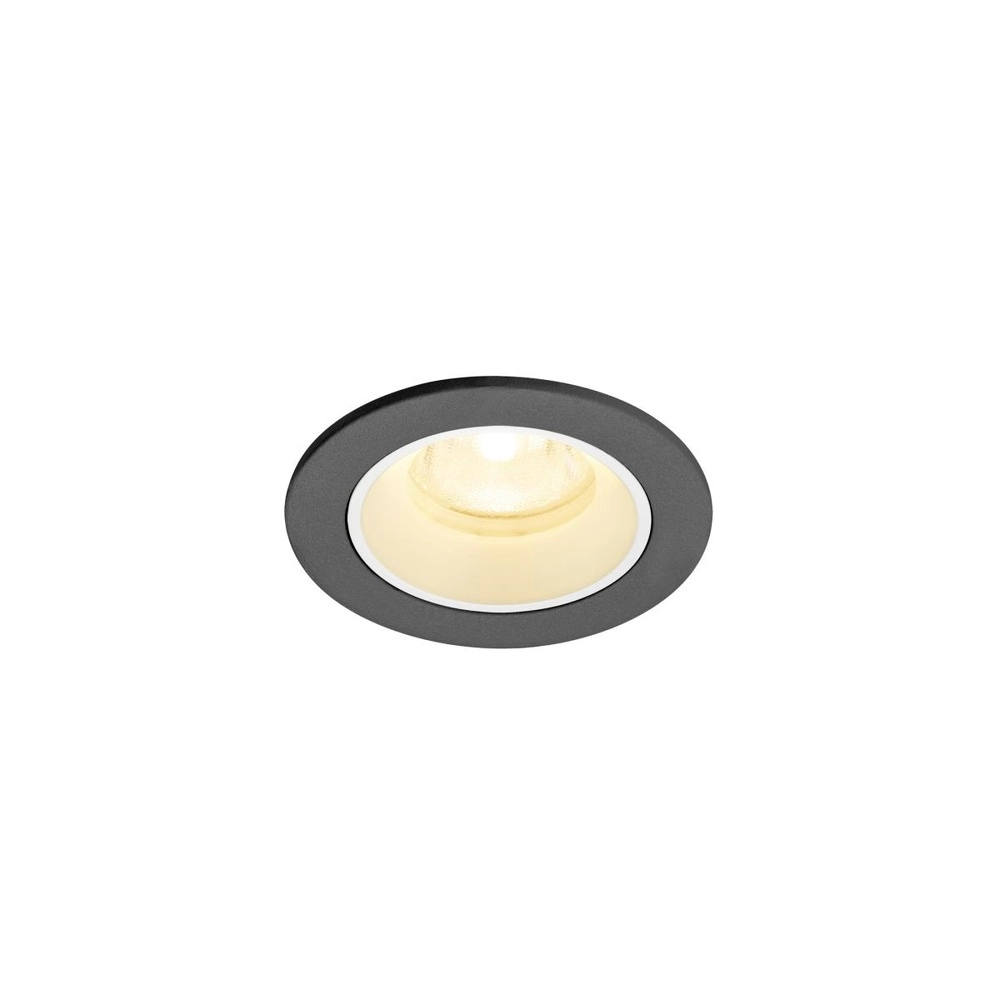 Recessed spotlight Numinos XS black/white 3000K - 40deg