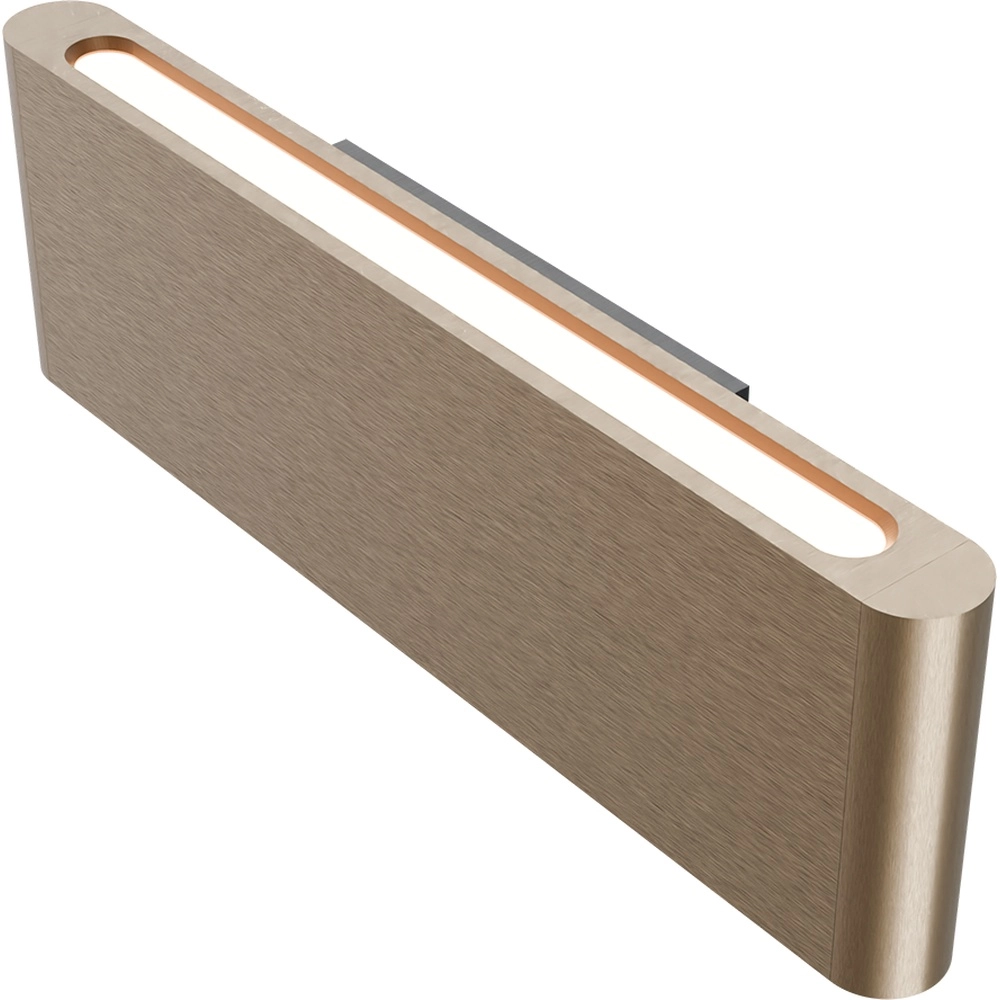 Modern wall spotlight Atina 34cm copper bronze Masterlight 8718121384979