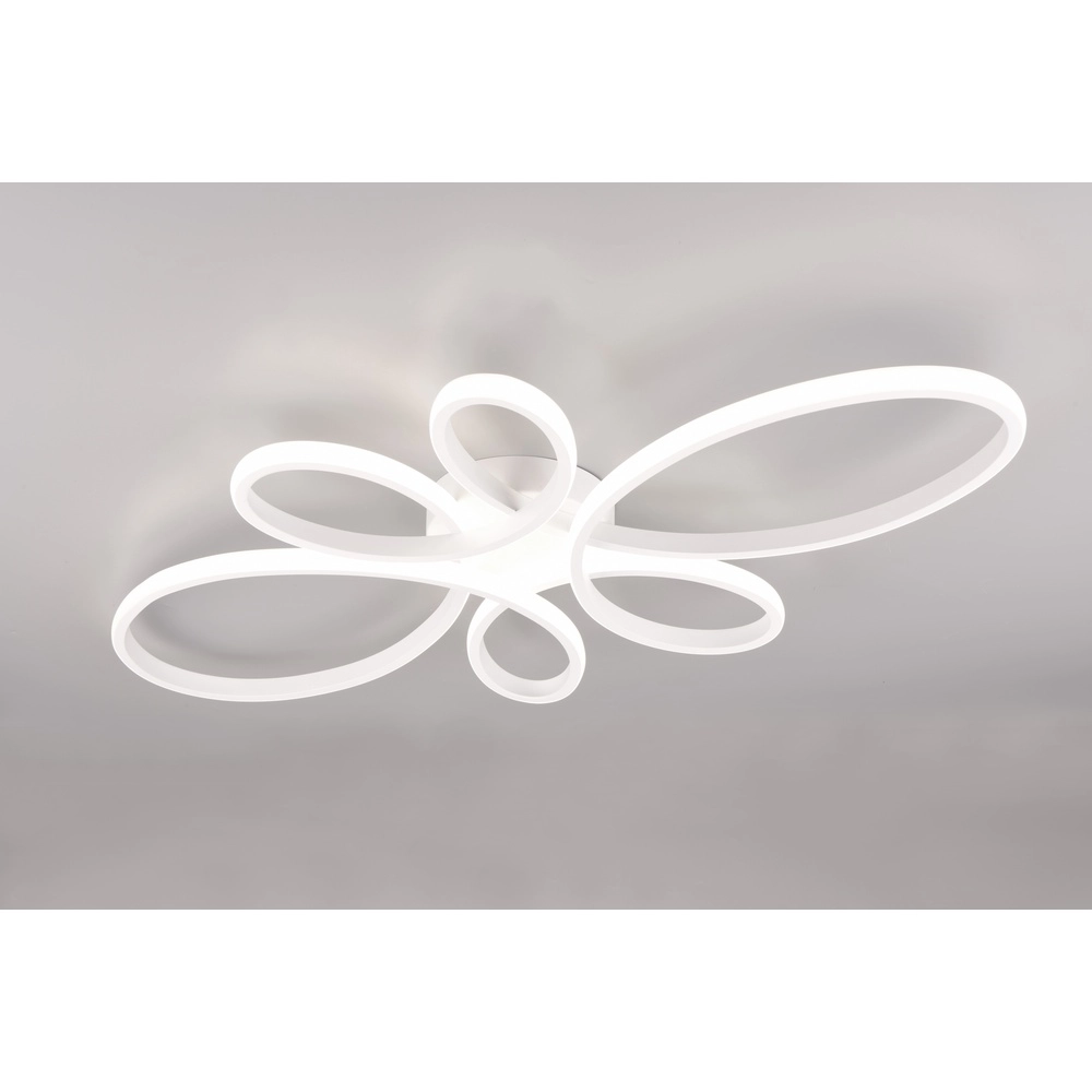 Design ceiling lamp Fly white Trio 4017807600858