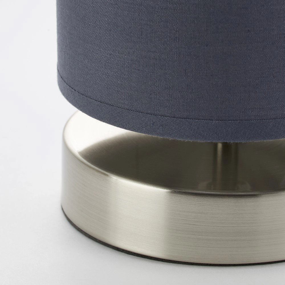 Gray bedside lamp Clarie Brilliant 4004353175213
