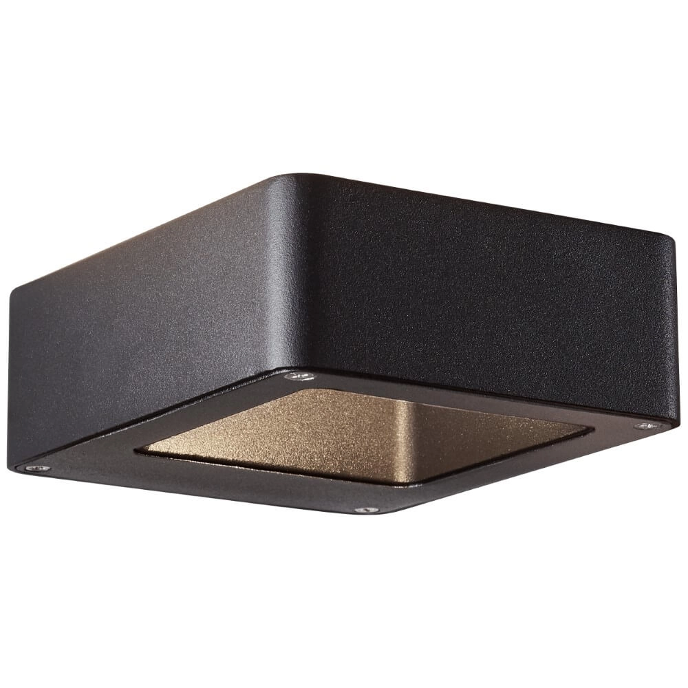 Wall lamp Golda 12cm black Brilliant 4004353349256