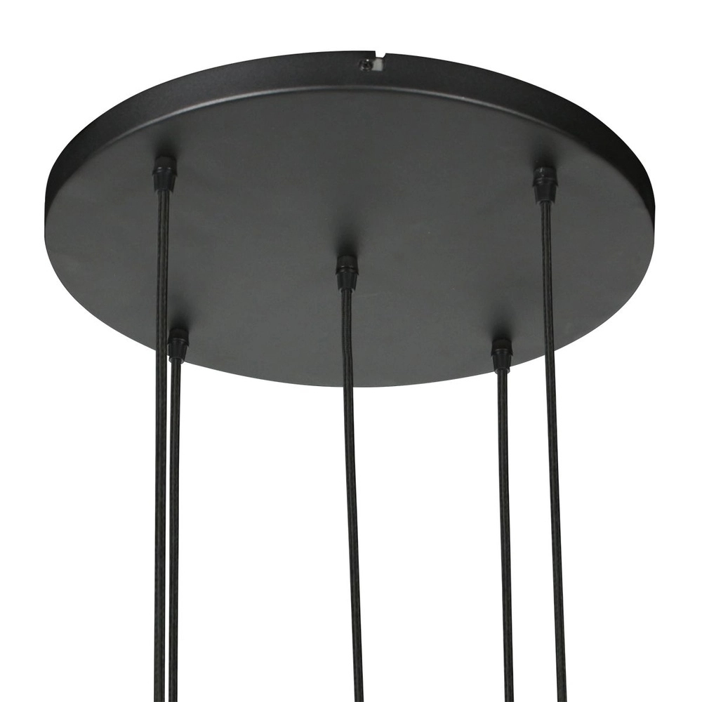 5-light pendant lamp HaloSwap round Ø 50cm Steinhauer 8712746183160