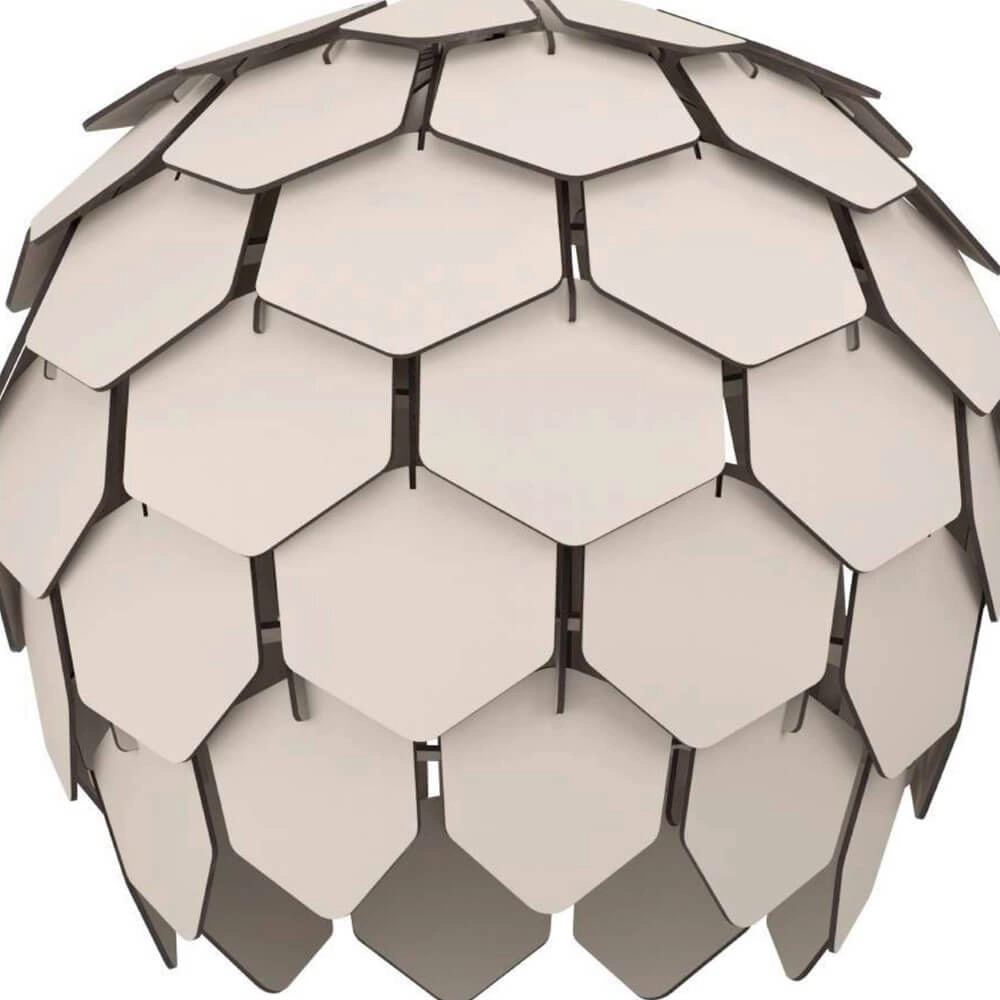 Design pendant lamp Mattanza Ø 49.5cm Eglo 9008606274147
