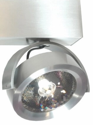 LED surface mounted spot Dutchess 3x13w - 2700K - 40cm metal gray Artdelight 8719831732395