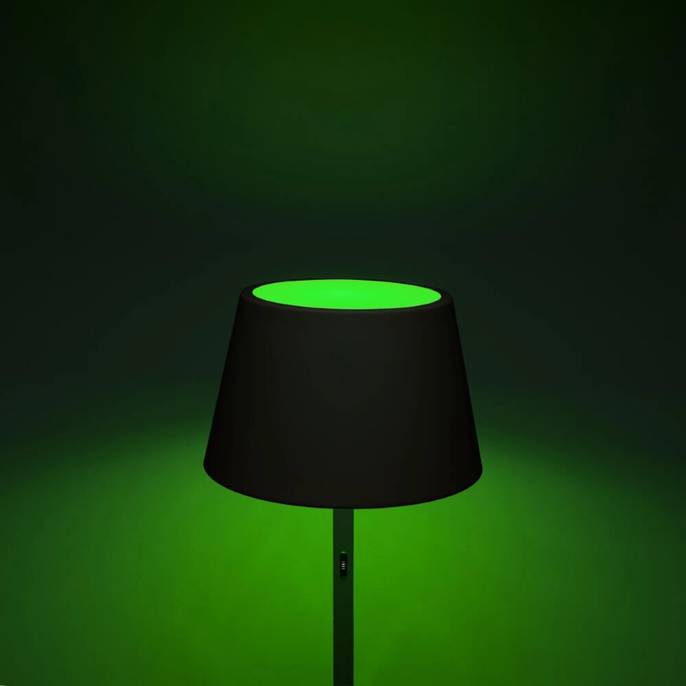 Rechargeable outdoor table lamp Pomezia black KonstSmide 7318307824759