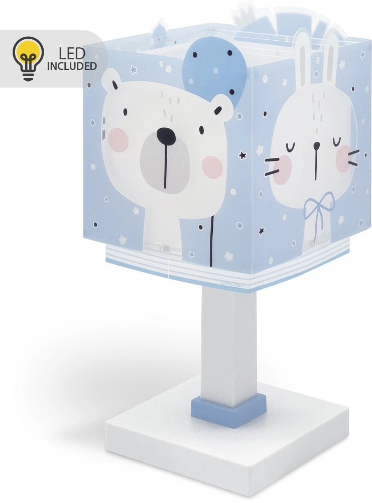 Children's room table lamp Baby Jungle blue Dalber 8420406002408