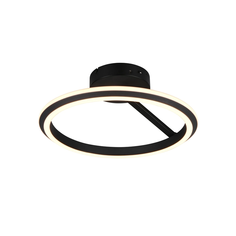 Round ceiling lamp Amador black