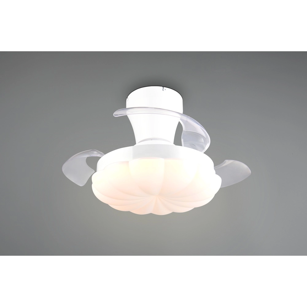 Ceiling fan Boras white Ø 60cm