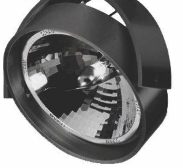 12 volt surface mounted spot Dutchess Beam black Artdelight 8719831732319