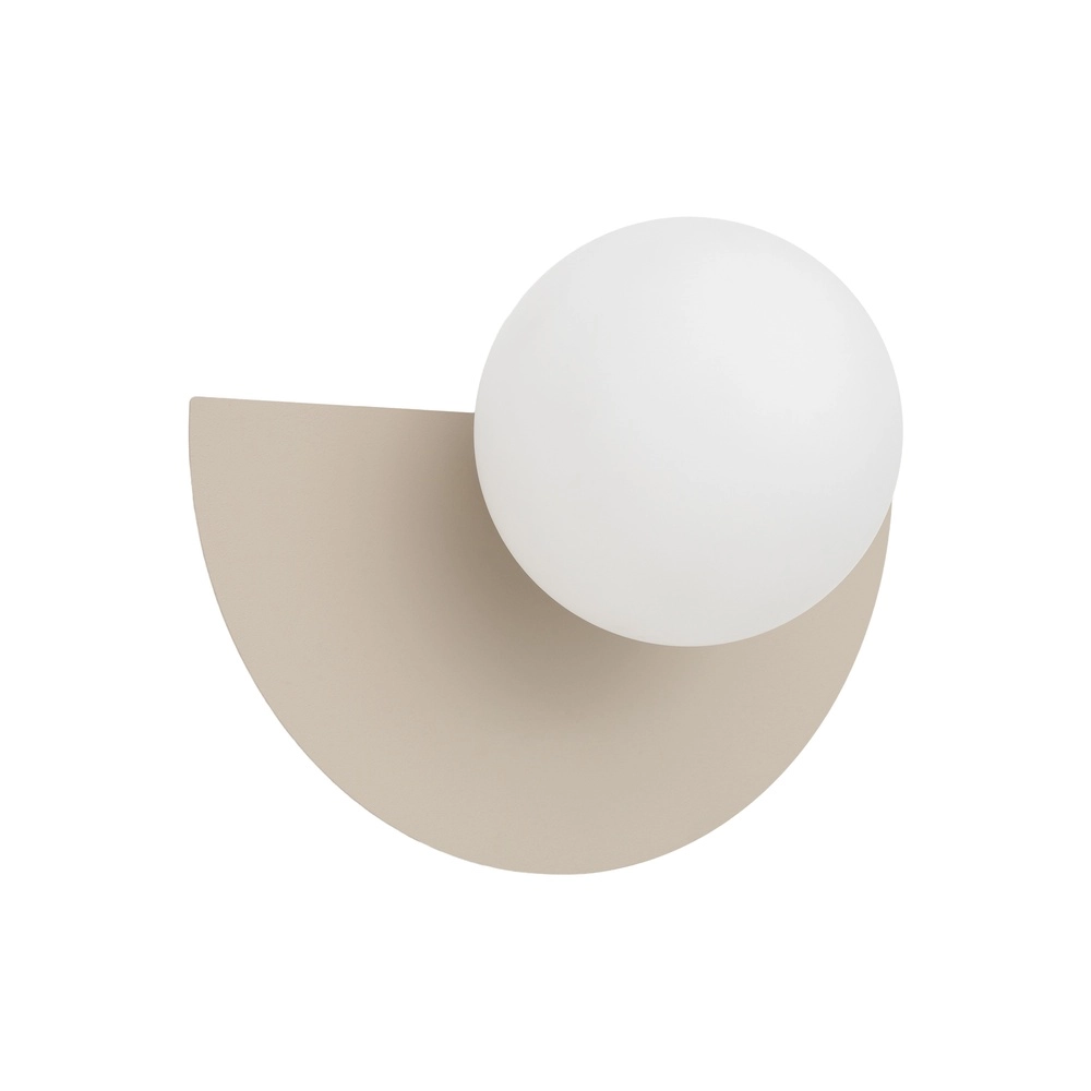 Wall lamp half Saturn sand brown Lyora 5903139126038