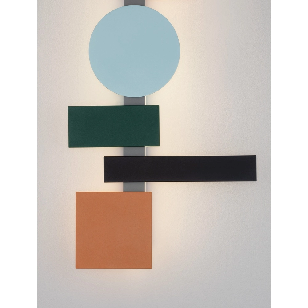 Cheerful wall lamp Margot coloured 68,2cm Lyora 5212017479716
