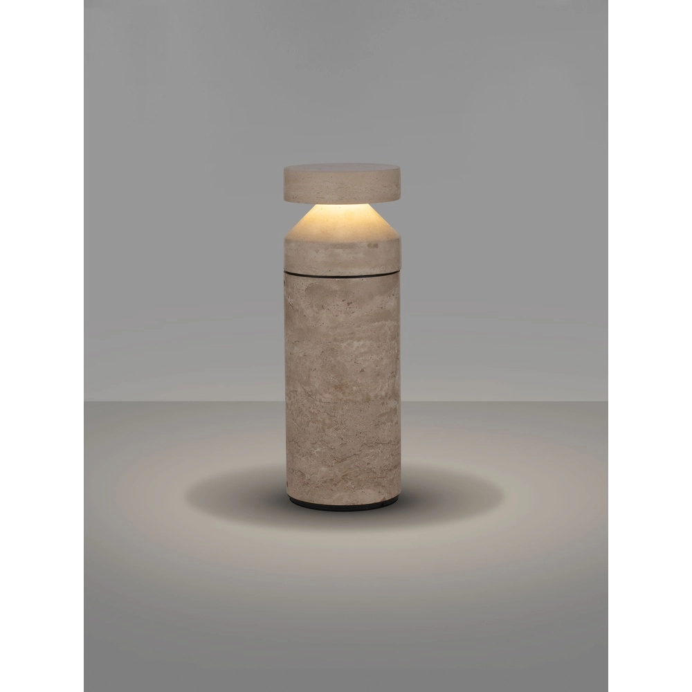 Garden lamp Balma marble
