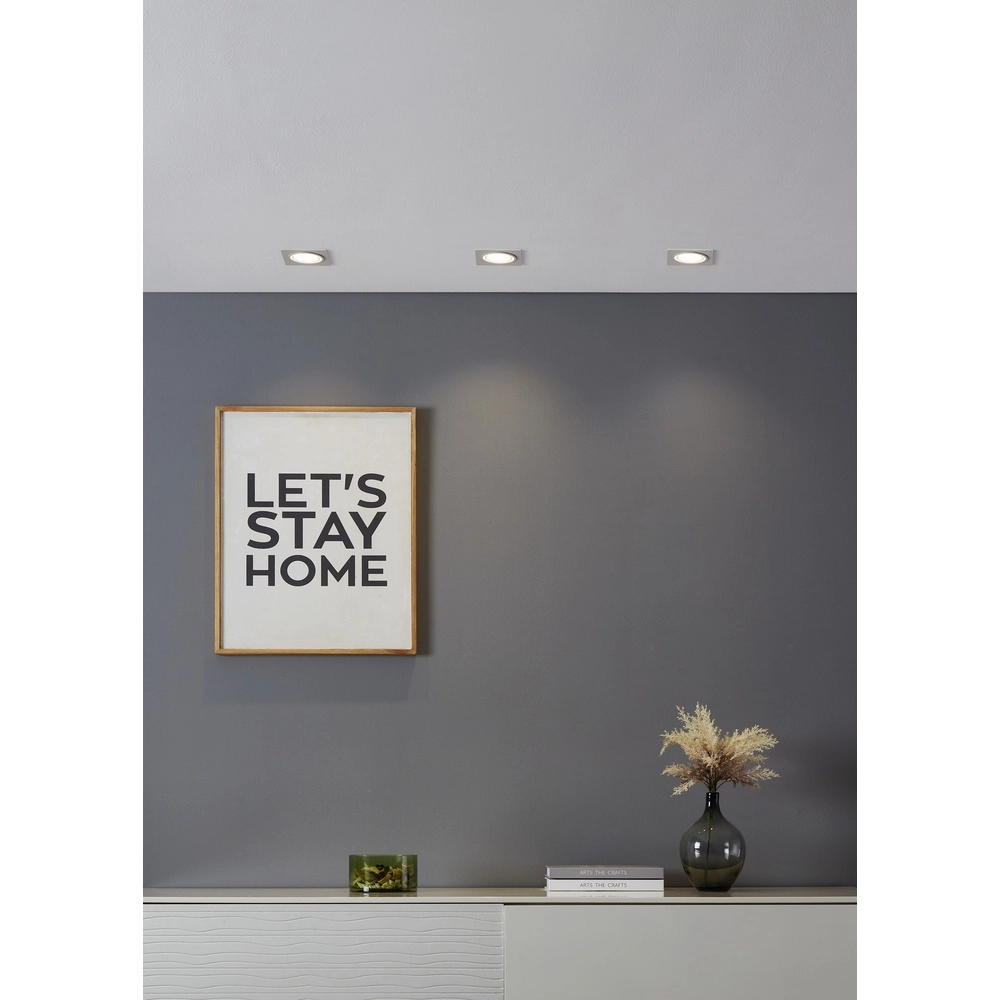 Zigbee recessed spot Carosso-Z White - Square Eglo 9008606259816