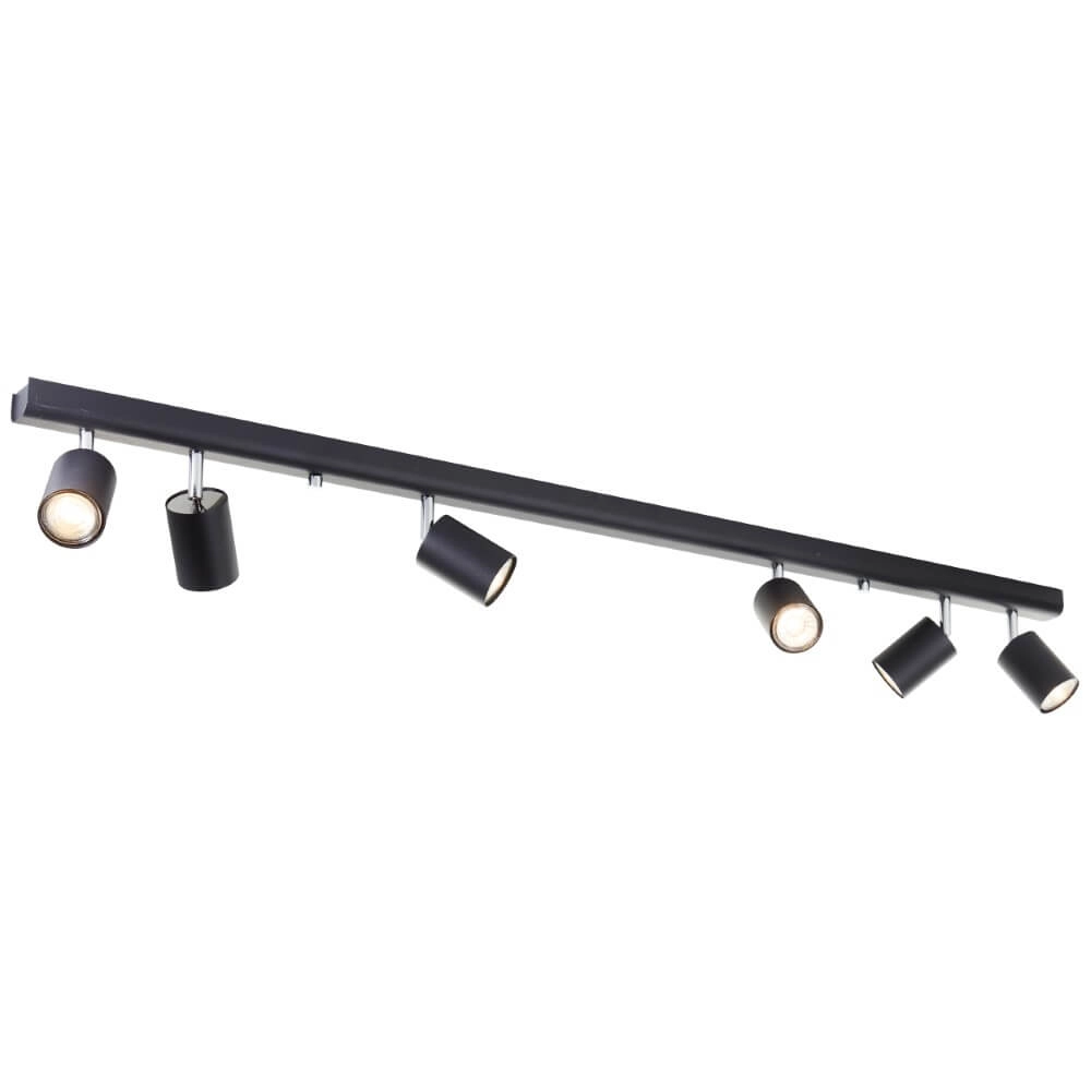 6-light ceiling lamp Different Design black Brilliant 4004353435294