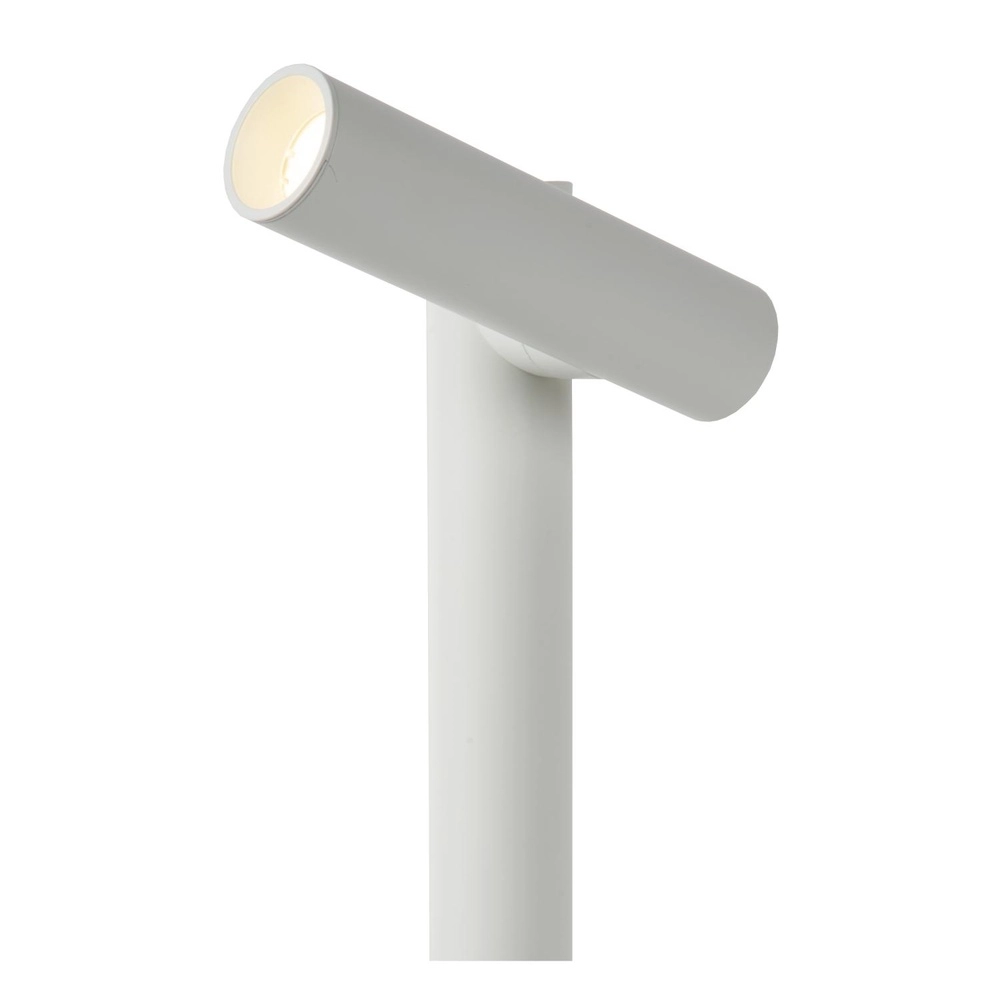 Rechargeable table lamp Antrim white IP54 Lucide 5411212272218