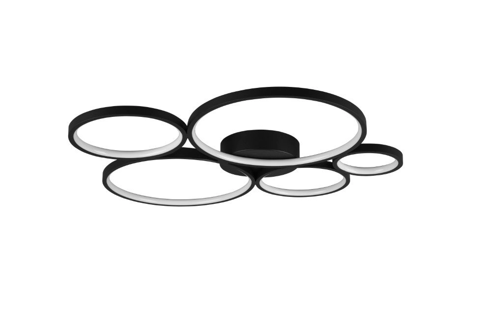 Wall lamp Rondo 5-ring Trio 4017807488838
