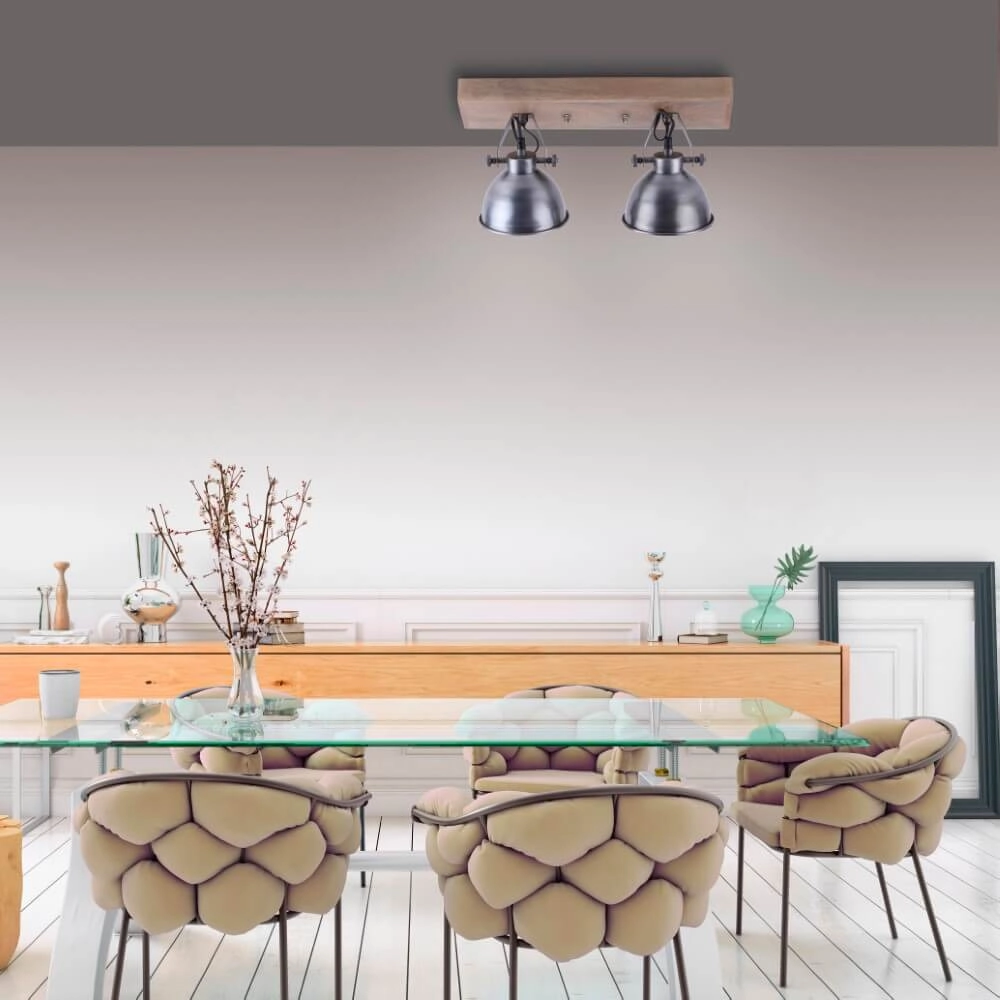 Ceiling lamp Samia 2-light Just Light 4043689957377