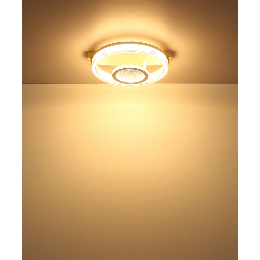 Modern ceiling lamp Zara sand brown 36cm Globo 9007371567072