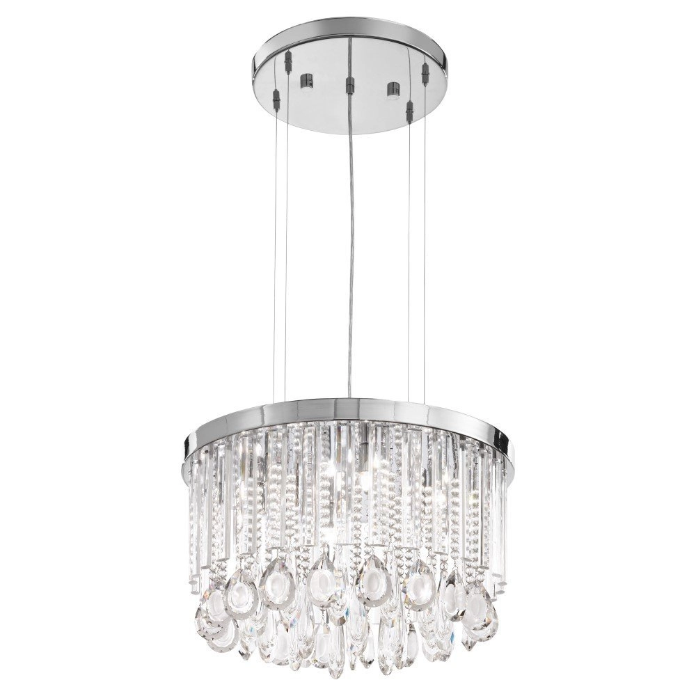 Pendant lamp Calaonda with crystal