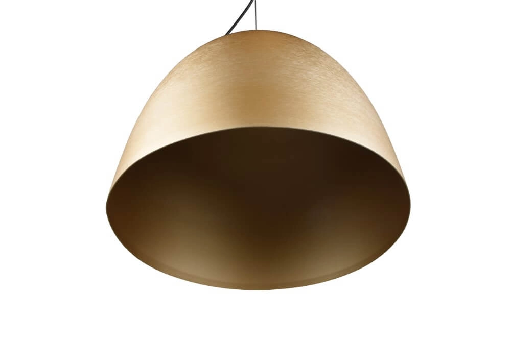 Golden pendant lamp Tilda Ø 40cm Trio 4017807522372