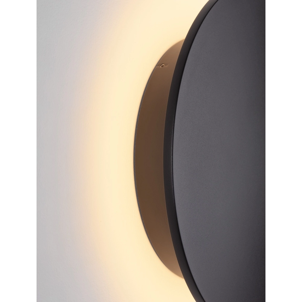 Round wall lamp Copper black Ø 30cm Lyora 5212017447388