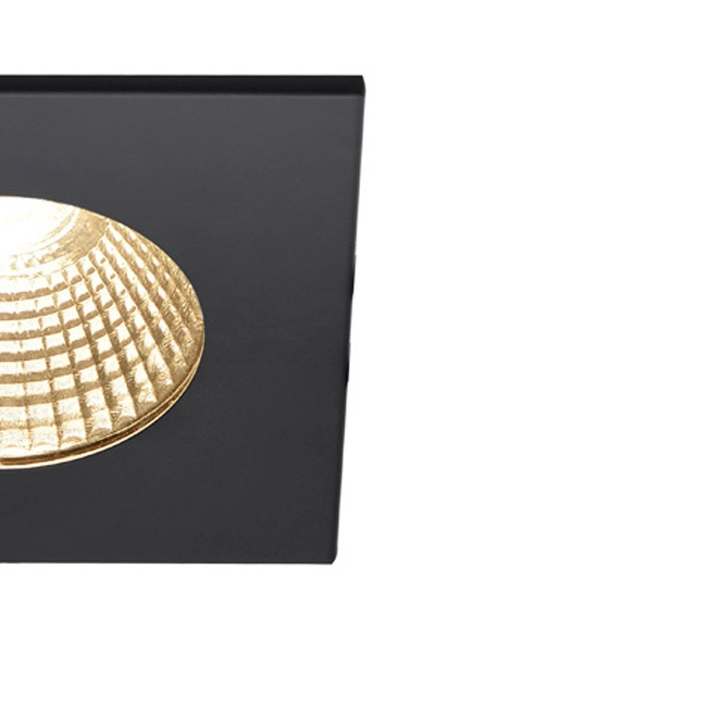 Square recessed spotlight Patta 8cm - 7.3w - 1800-3000K black SLV 4024163222884