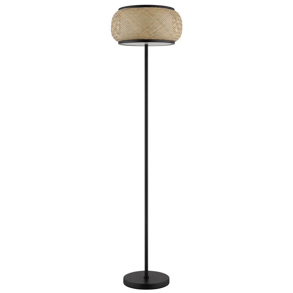 Floor lamp Bambora with bamboo Ø 38cm Globo 9007371569861