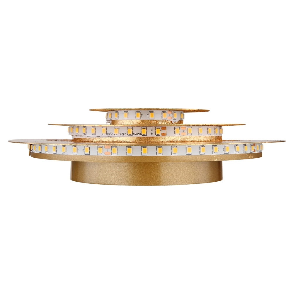 Golden ceiling lamp Heda Ø 18cm Globo 9007371458523