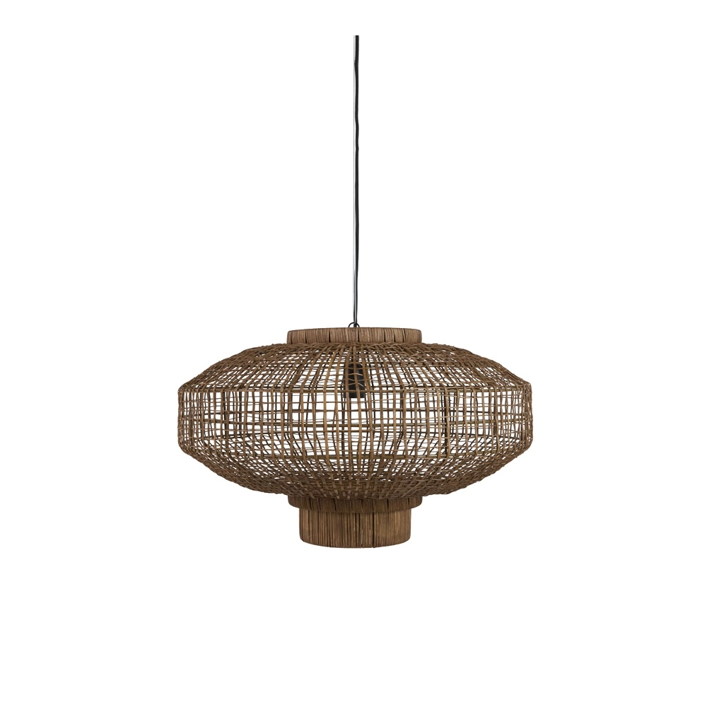 Pendant lamp Paldor Ø 60cm brown Light & Living 8717807859923