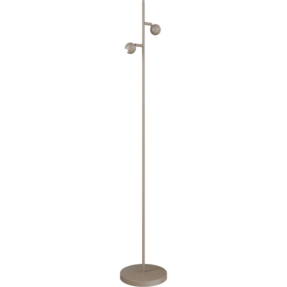 2-light floor lamp Talana beige terra