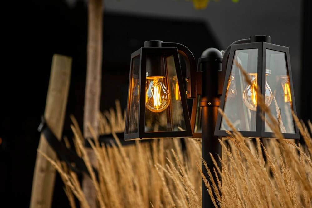 3-light lantern Fia black Lutec 6939412070698