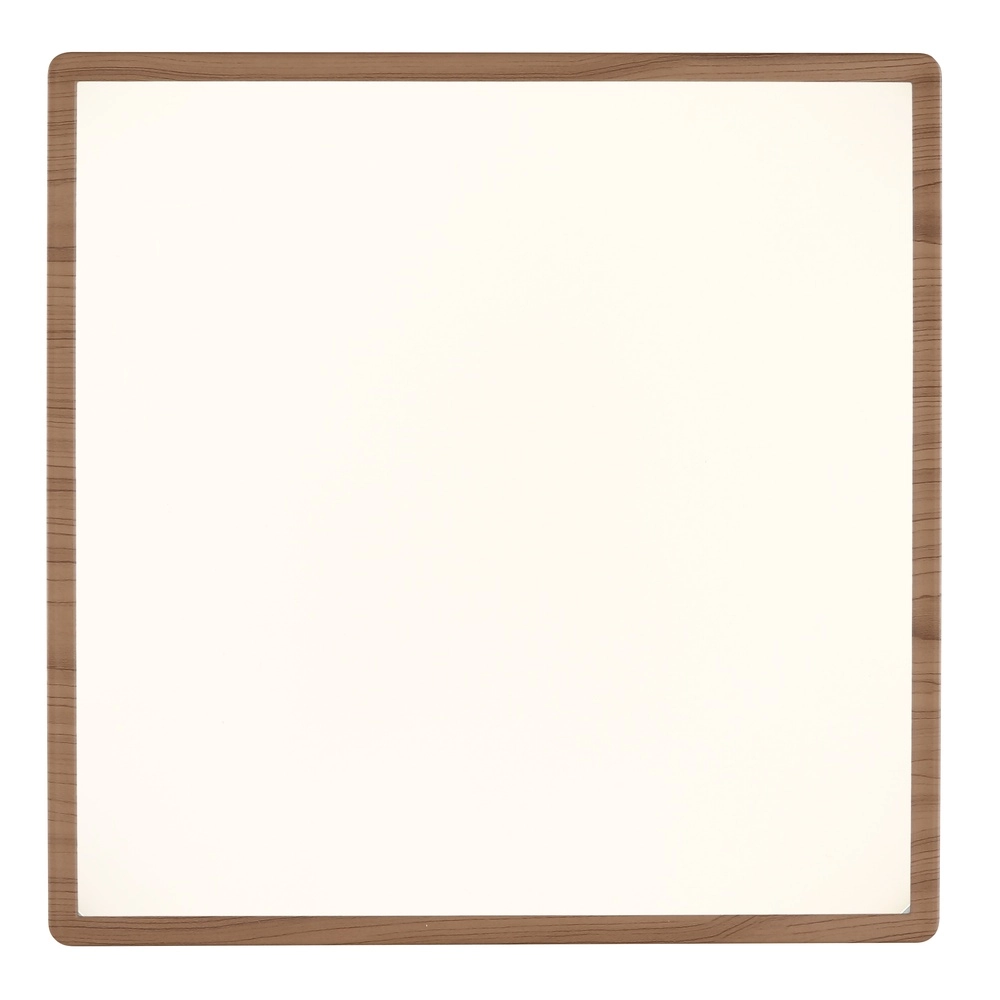 Ceiling light Sapana square 42cm wood Globo 9007371457434