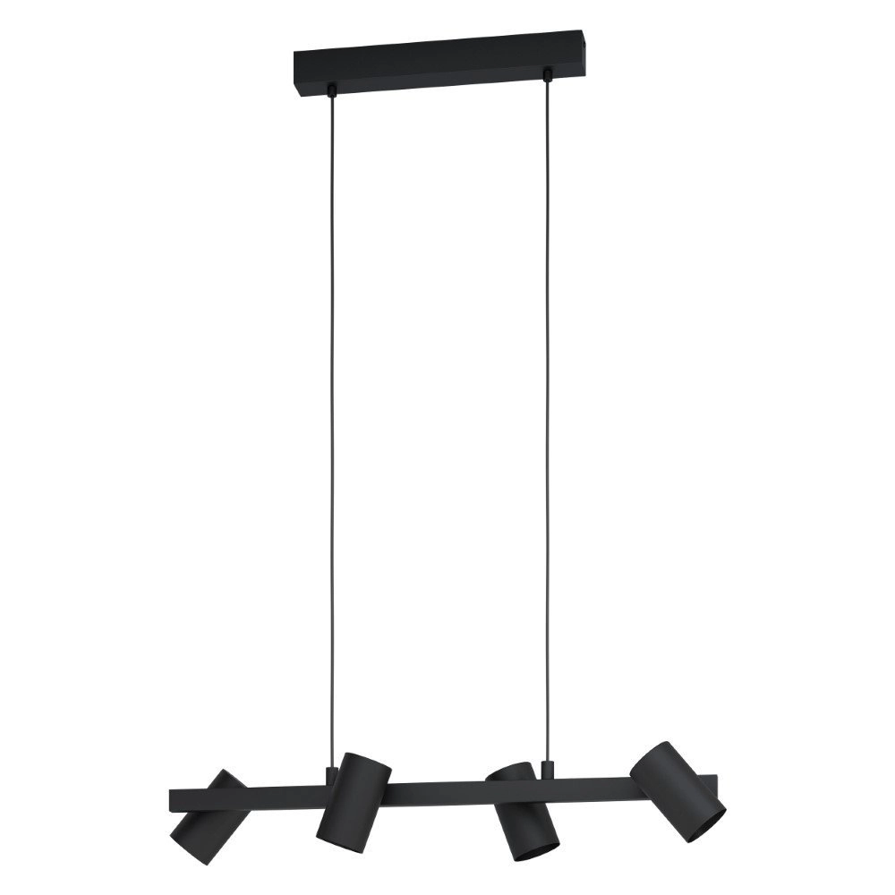 Dining room hanging lamp Gatuela 1 4-light black