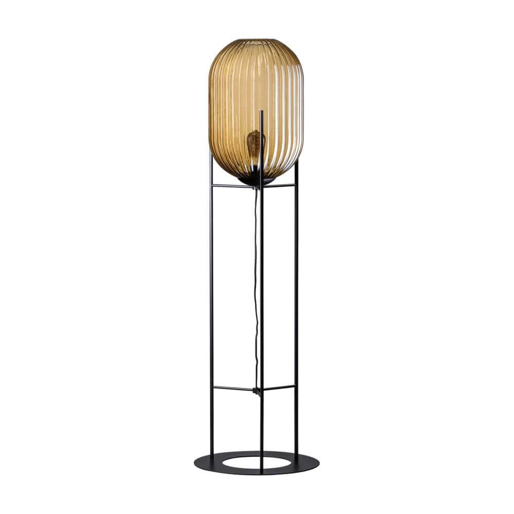 Glass floor lamp Glamm 136cm