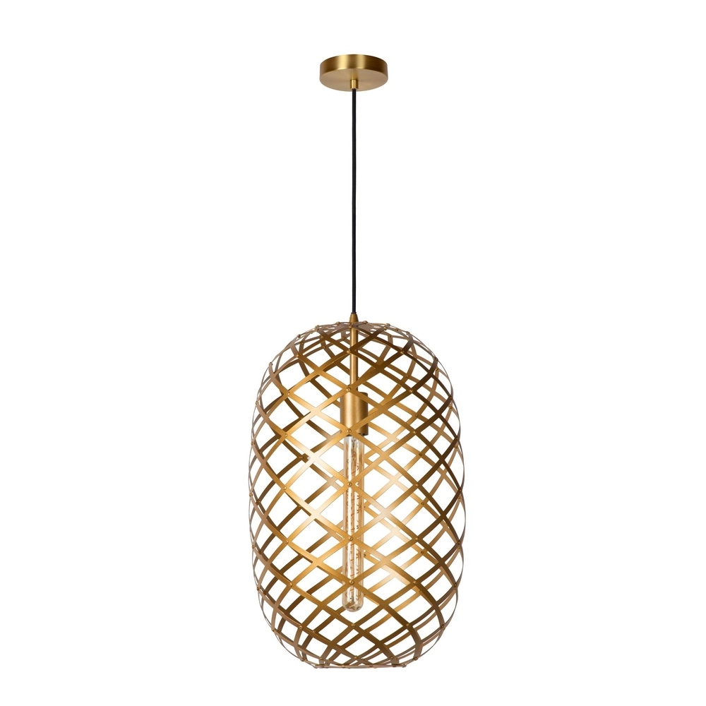 Pendant lamp Wolfram Ø 32cm gold