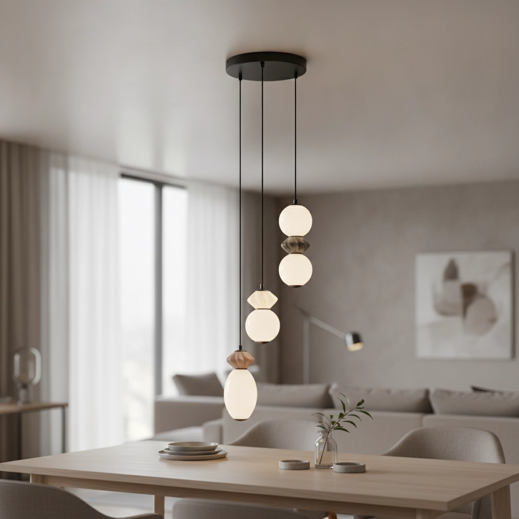 Pendant lamp Pallina 3-light