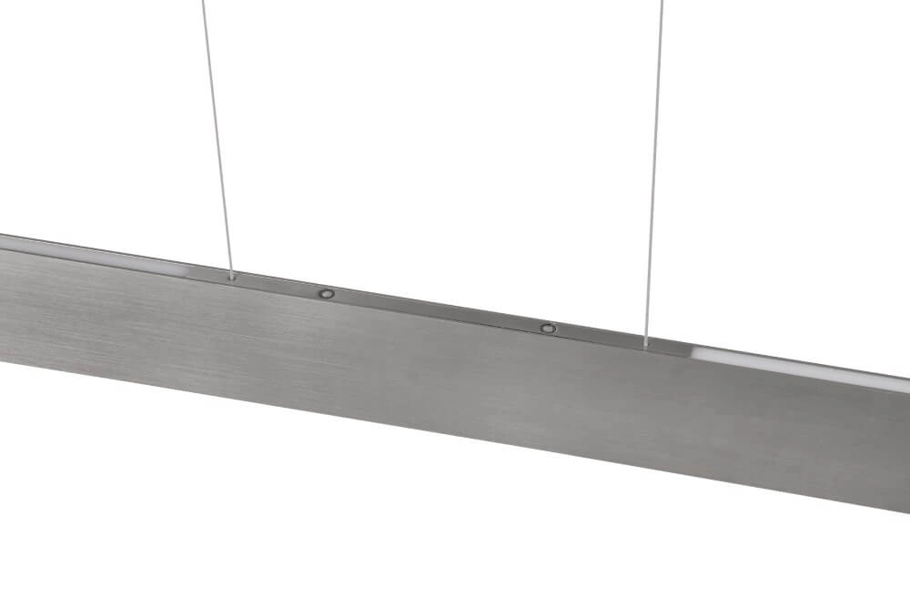 Led Office Pendant Light Galway 150cm - Stainless Steel Trio 4017807616675