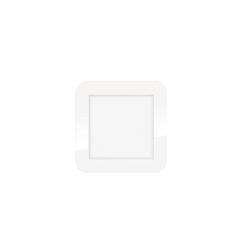 Led ceiling light Anne Square 10w - 2700K - 17cm white