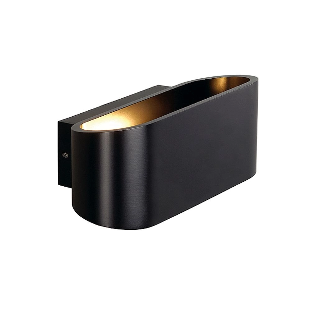 Wall lamp Ossa R7S 18cm black