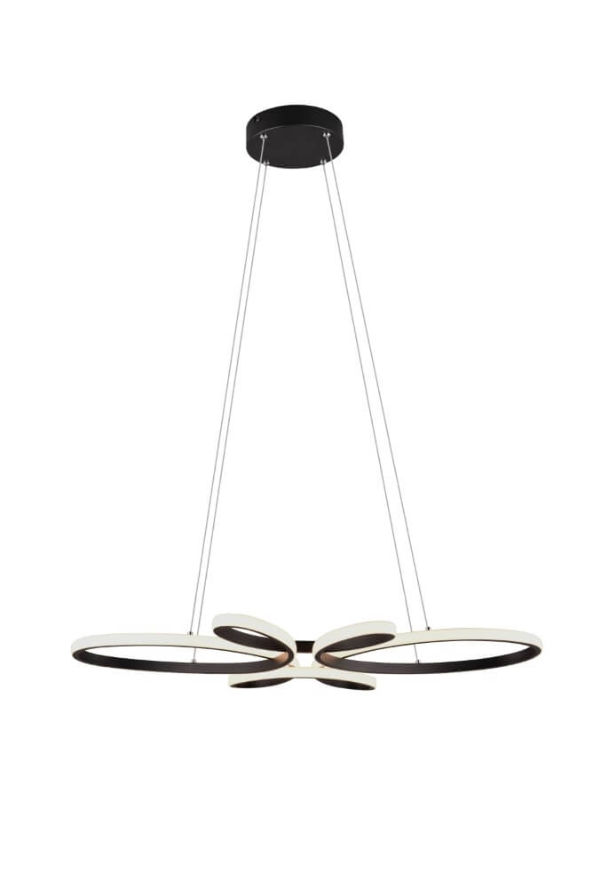 Design pendant lamp Fly black Trio 4017807600926