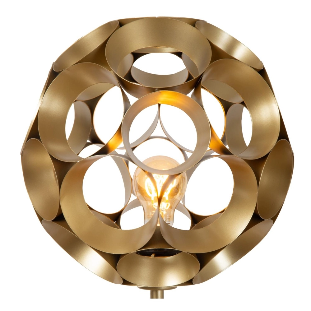 Floor lamp Hannelore Gold Lucide 5411212106278