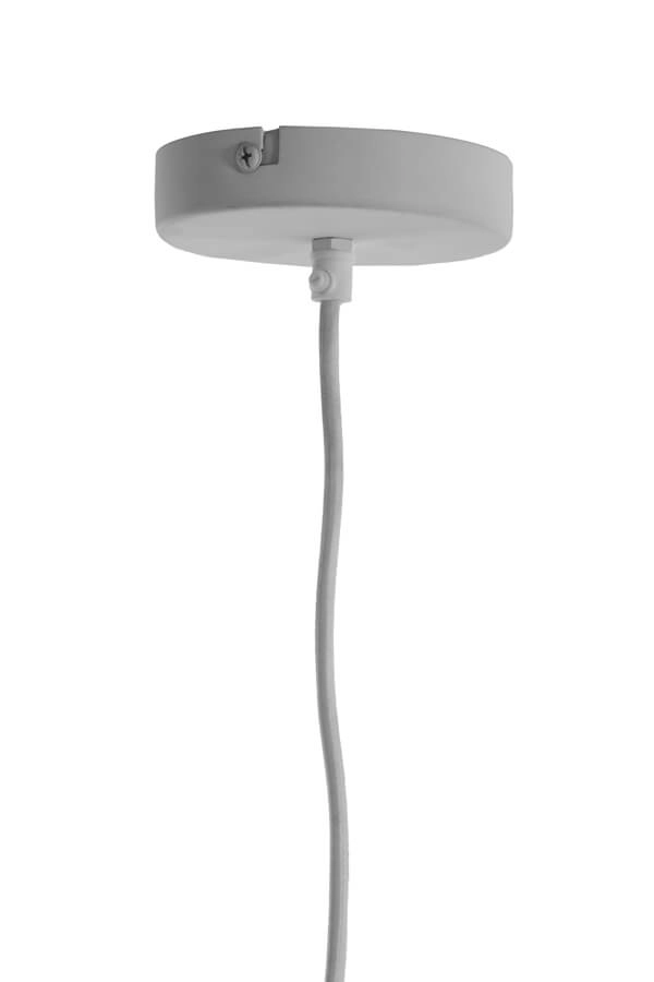 White pendant lamp Lonia 71cm Light & Living 8717807743161