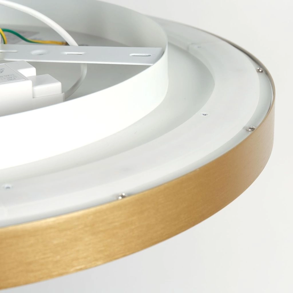 Modern ceiling light Flady gold Ø30cm Steinhauer 8712746180985