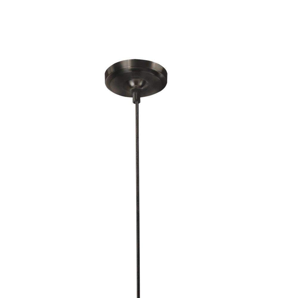 Glass pendant lamp Atom Ø 40cm with black Searchlight 5053423138084