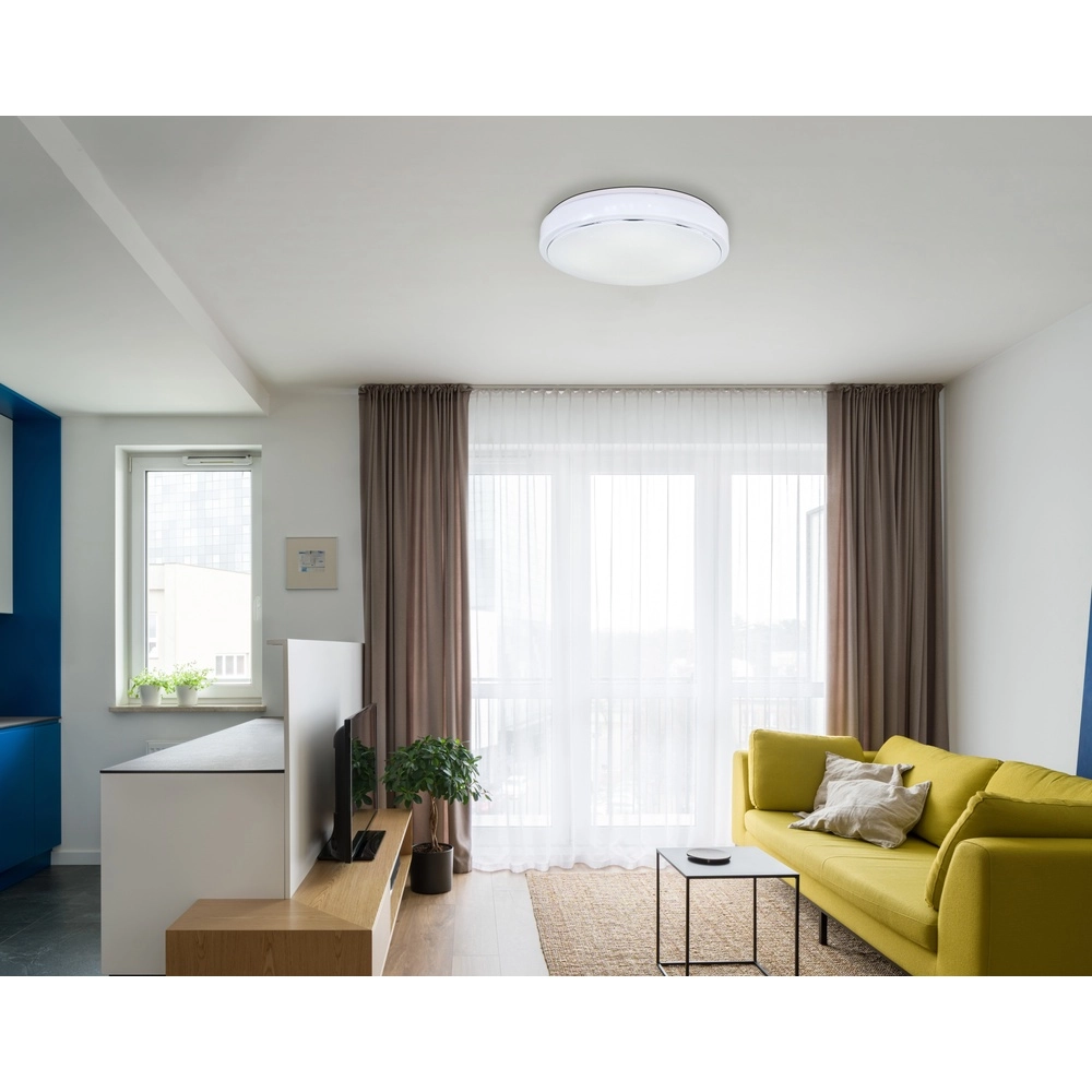 Design ceiling light Kalle Ø 37.5cm white Globo 9007371385782