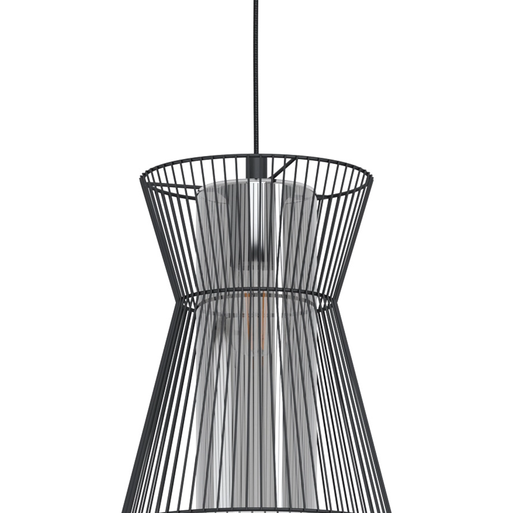 Hanging lamp Maseta wire black Eglo 9002759996338