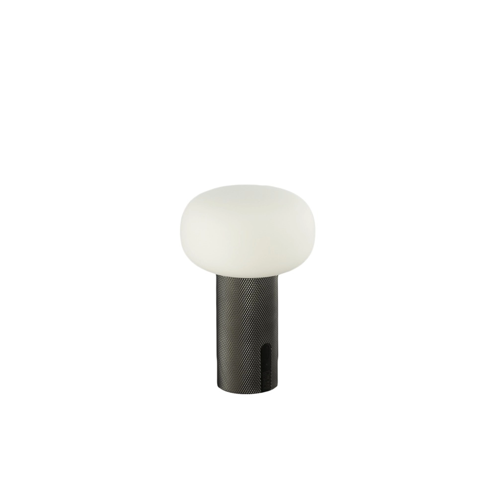 Design table lamp Antibes mini nickel rechargeable